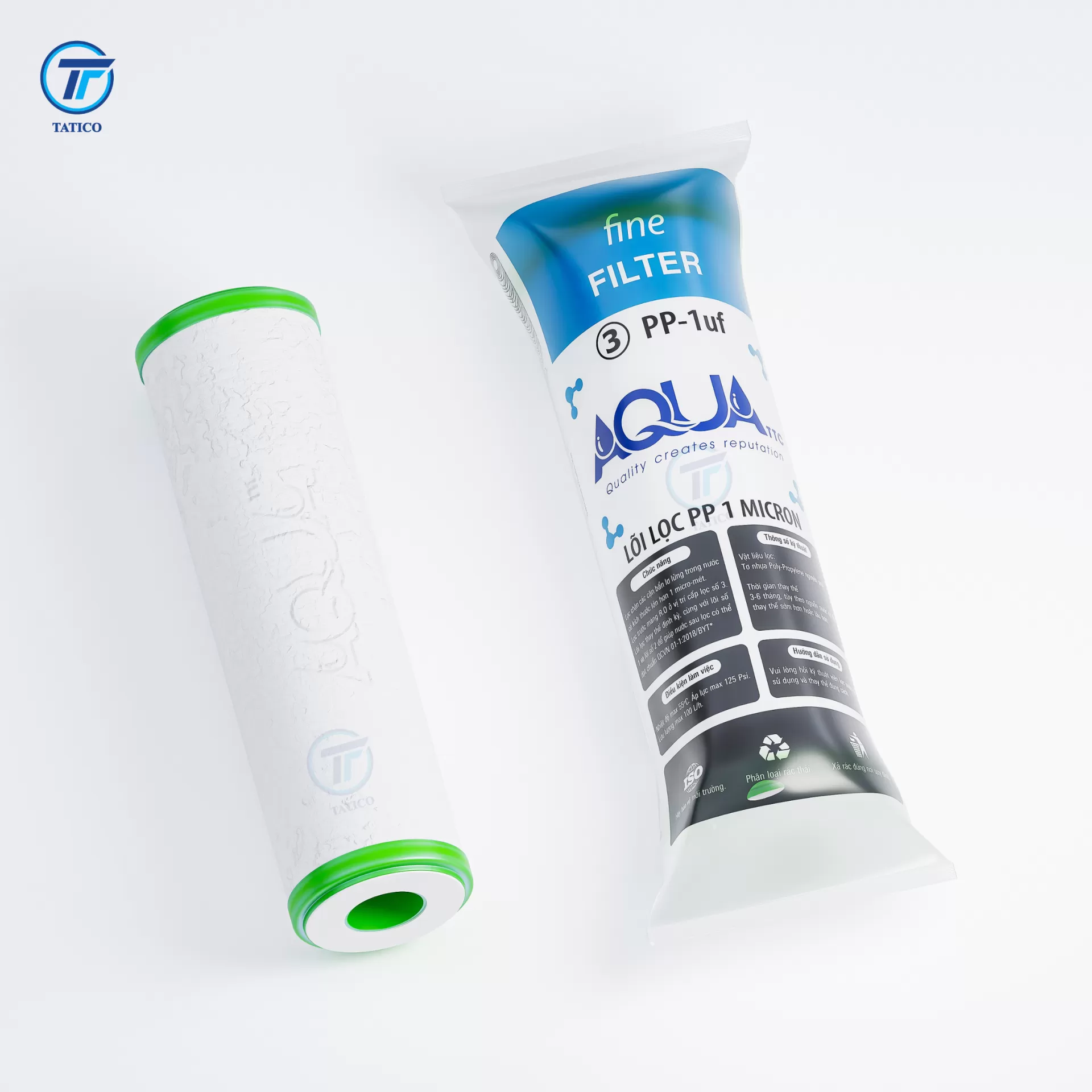 Lõi lọc nước Aqua 1 micron (lõi số 3)